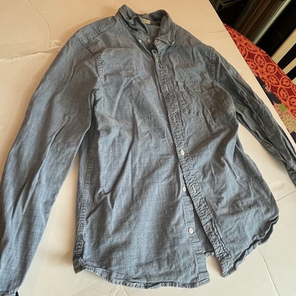 Hawker Rye long sleeve button down denim stretch - Medium - Picture 1 of 11